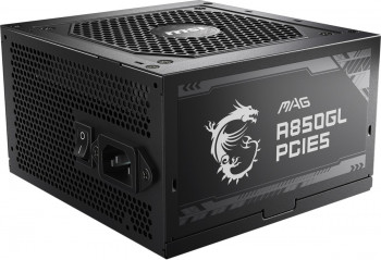 Msı Mag A850Gl Pcıe5 850W 80+ Gold Psu Fullmodular