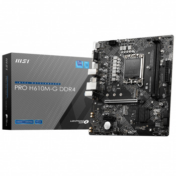 Msı Pro H610M-G Ddr4 3200Mhz Matx 1700P