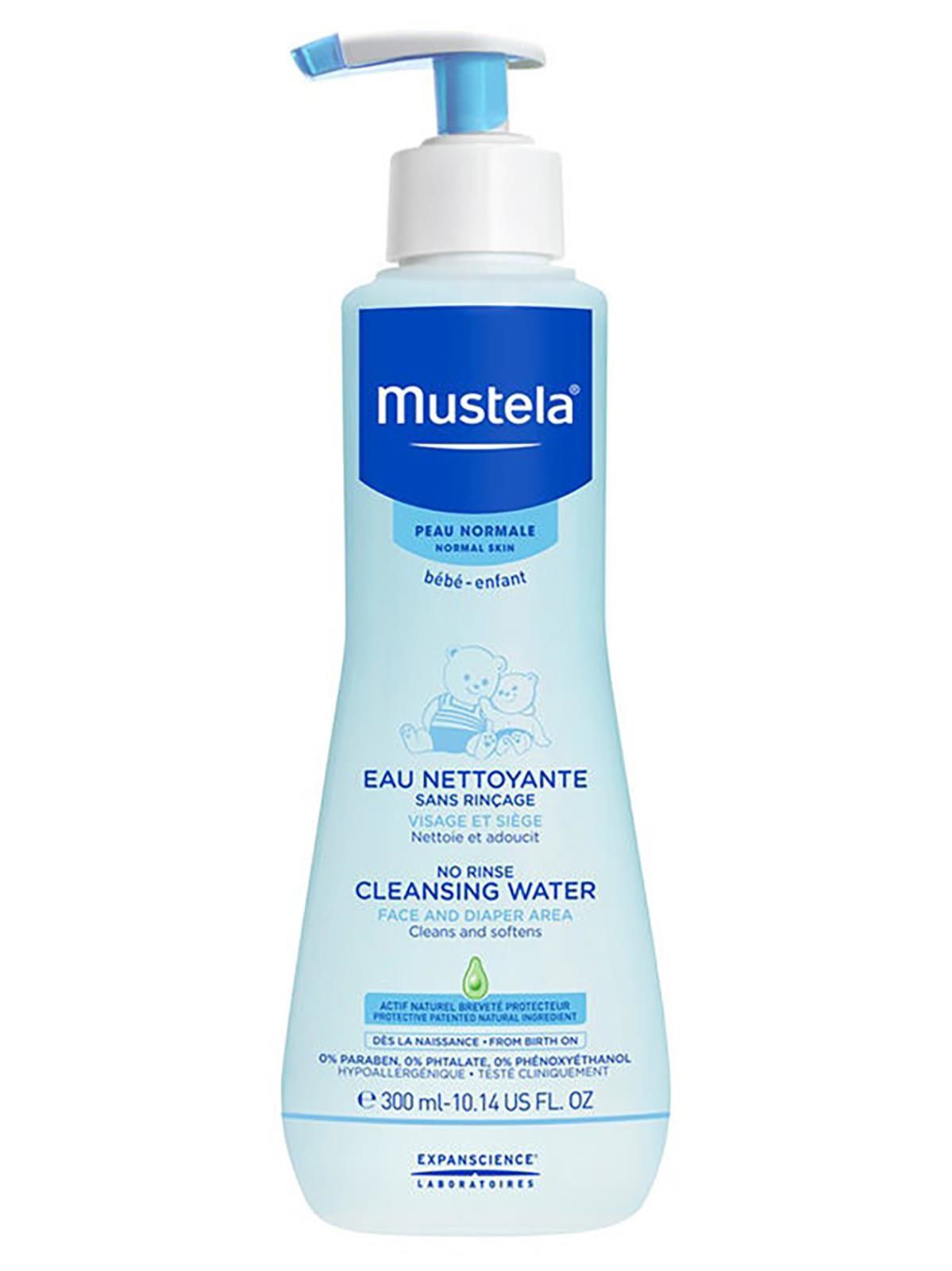 Mustela Cleansi̇ng Water Durulama Gerekti̇rmeyen Temi̇zleme Sıvısı 300Ml