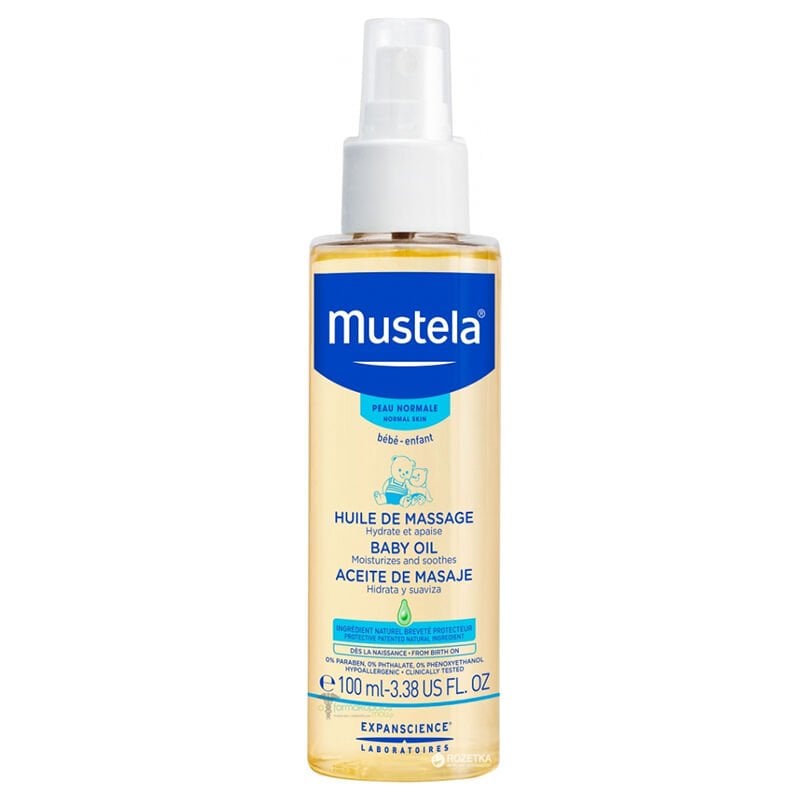 Mustela Massage Oi̇l Bebek Masaj Yağı 100 Ml