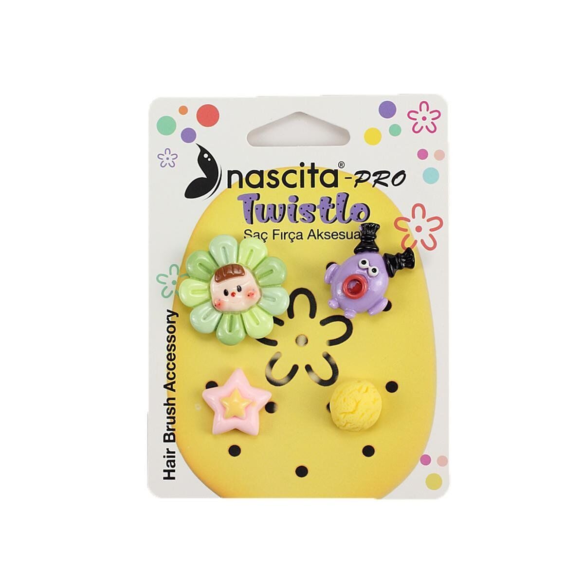 Nasci̇ta Twi̇stlo Aksesuar Seti̇ 4 Lü Kahve