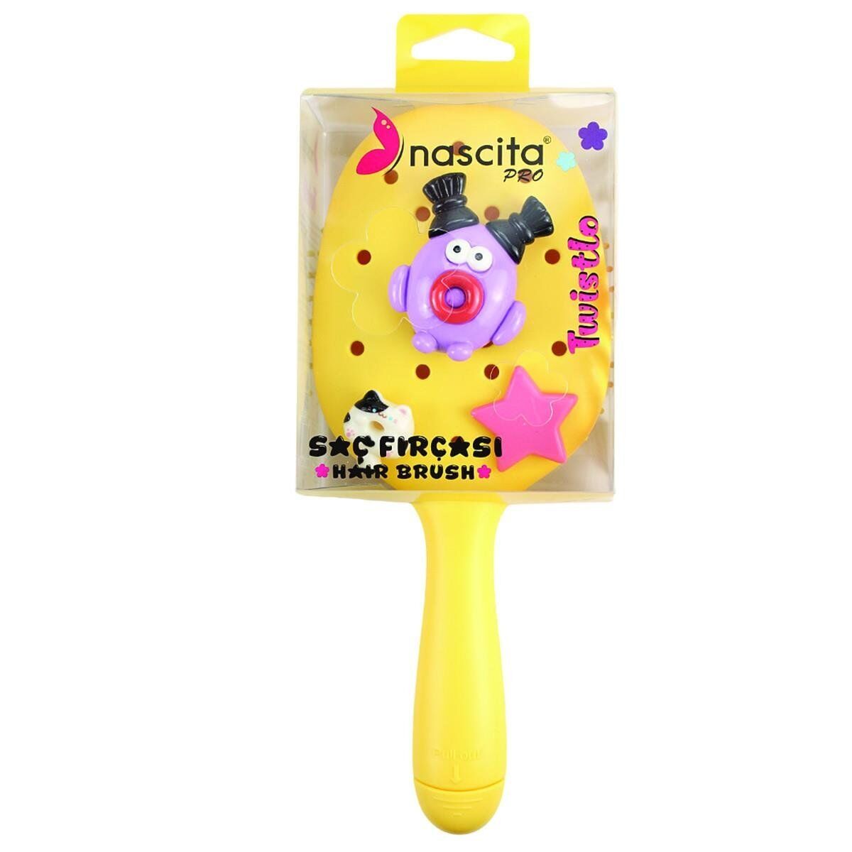 Nasci̇ta Twi̇stlo Saç Fırçası Sarı