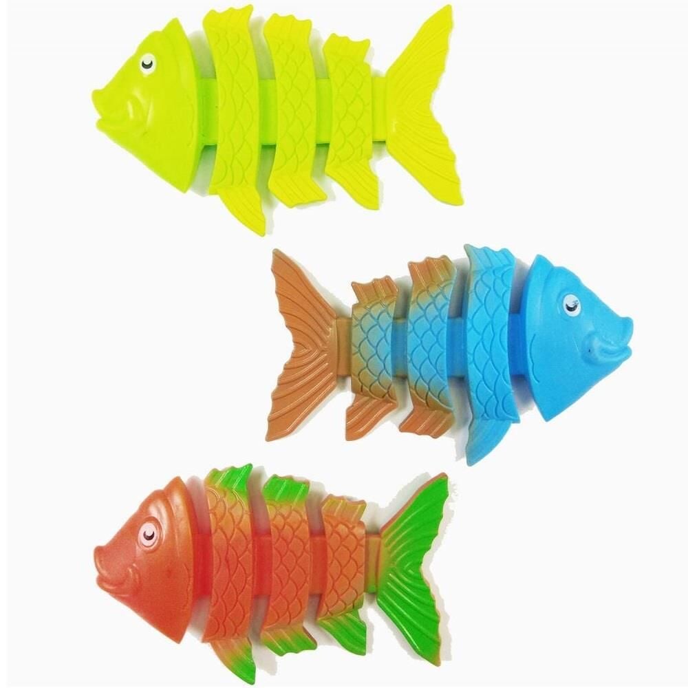 Nl-19B - Havuz Oyunu - 3Lü Balıklar Fosforlu -96