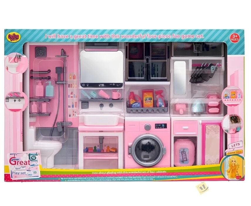 Oydaş Kutuda 4 Lü Banyo Seti̇ 2386