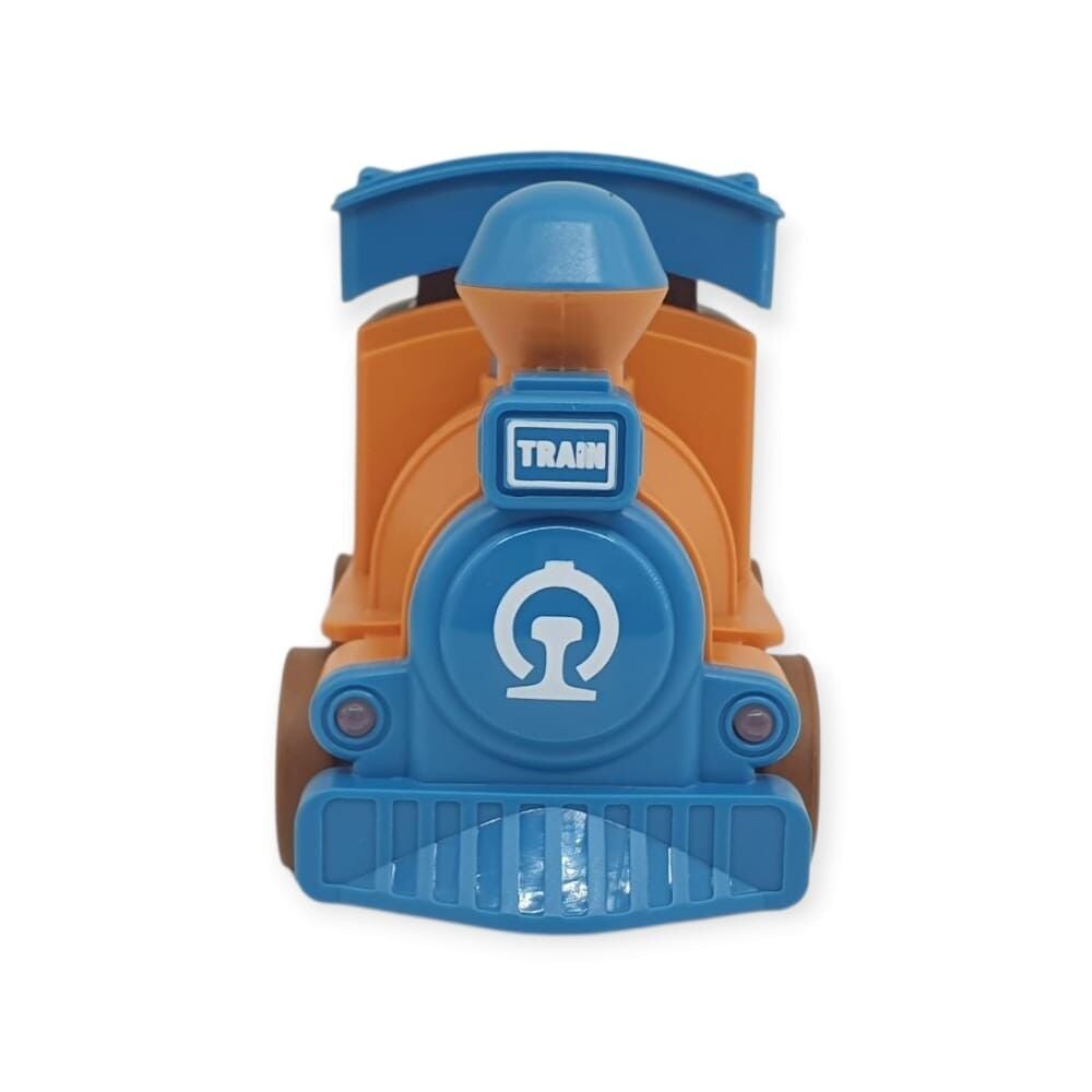 Oyuncak Tren Işıklı Sesli̇ Bas Gi̇tsi̇n 14Cm - Mavi̇ - 8068A