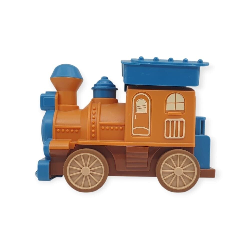 Oyuncak Tren Işıklı Sesli̇ Bas Gi̇tsi̇n 14Cm - Mavi̇ - 8068A