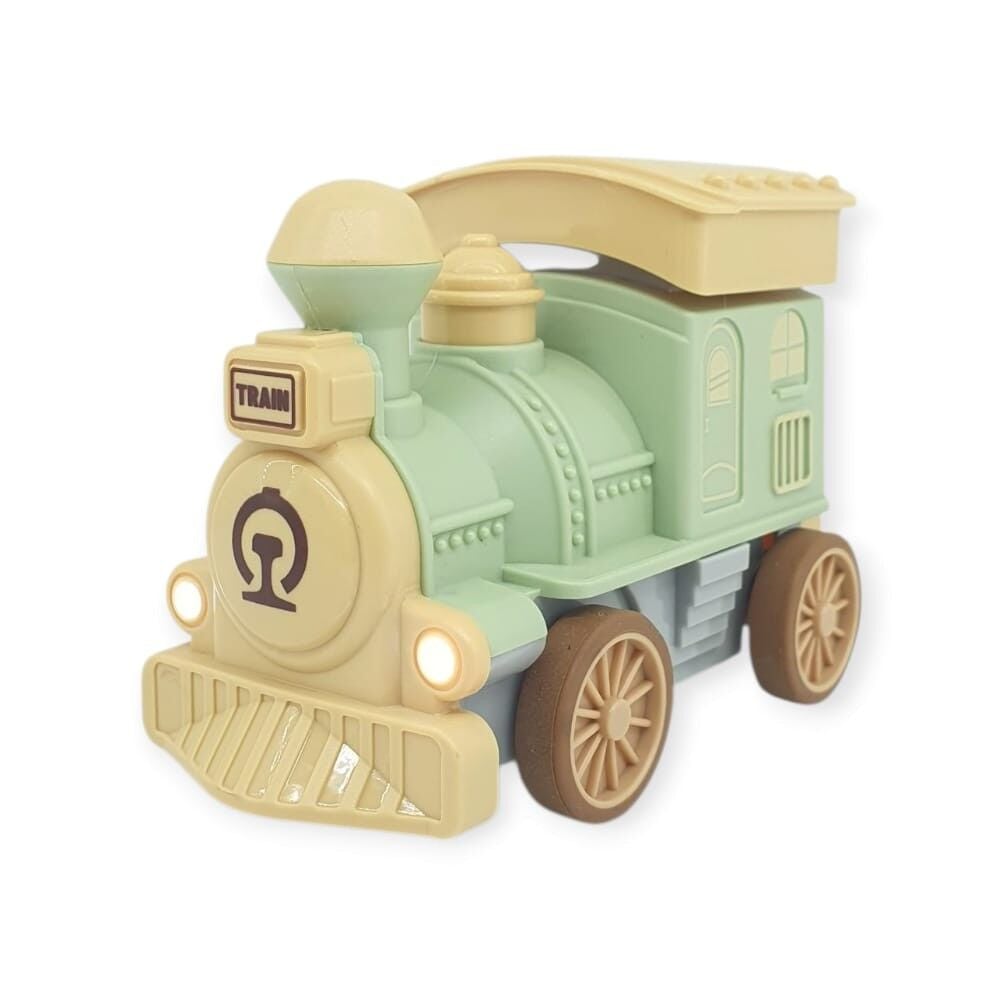 Oyuncak Tren Işıklı Sesli̇ Bas Gi̇tsi̇n 14Cm - Yeşi̇l - 8068A