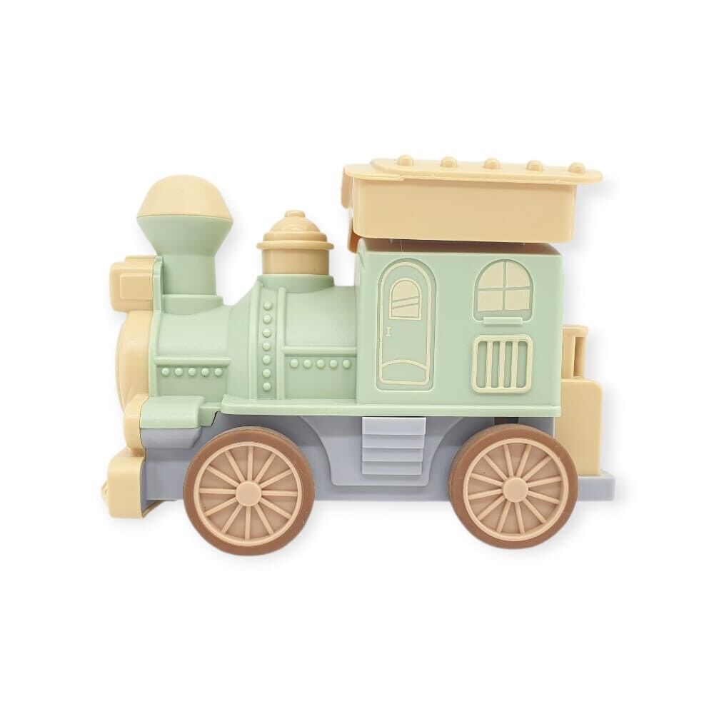 Oyuncak Tren Işıklı Sesli̇ Bas Gi̇tsi̇n 14Cm - Yeşi̇l - 8068A