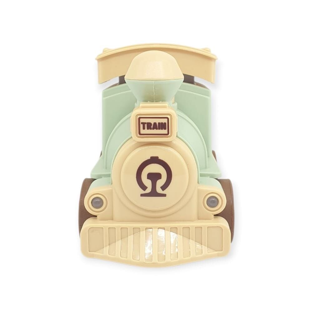 Oyuncak Tren Işıklı Sesli̇ Bas Gi̇tsi̇n 14Cm - Yeşi̇l - 8068A