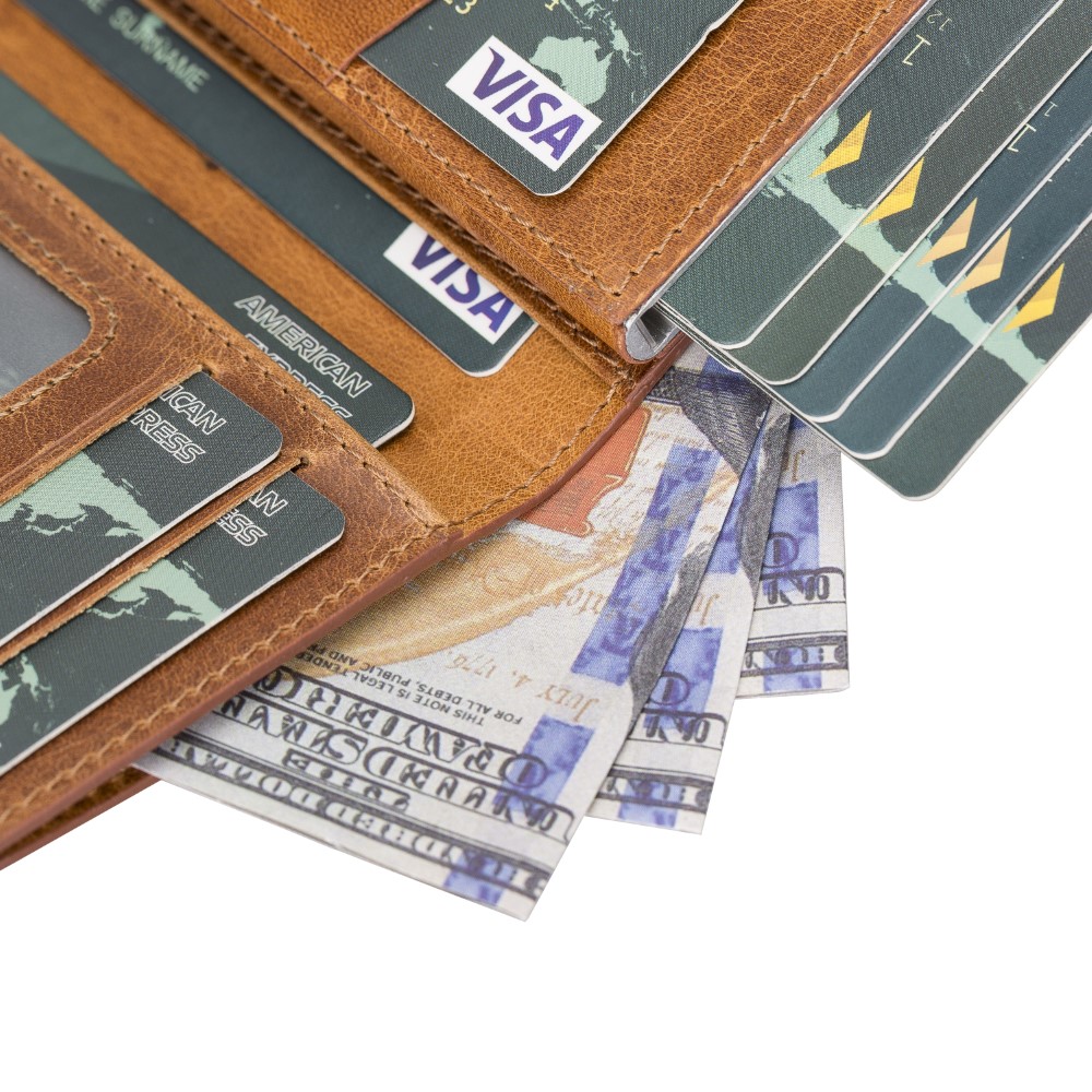 Palermo Deri̇ Cüzdan Kartlık Mekani̇zmalı V18 Taba