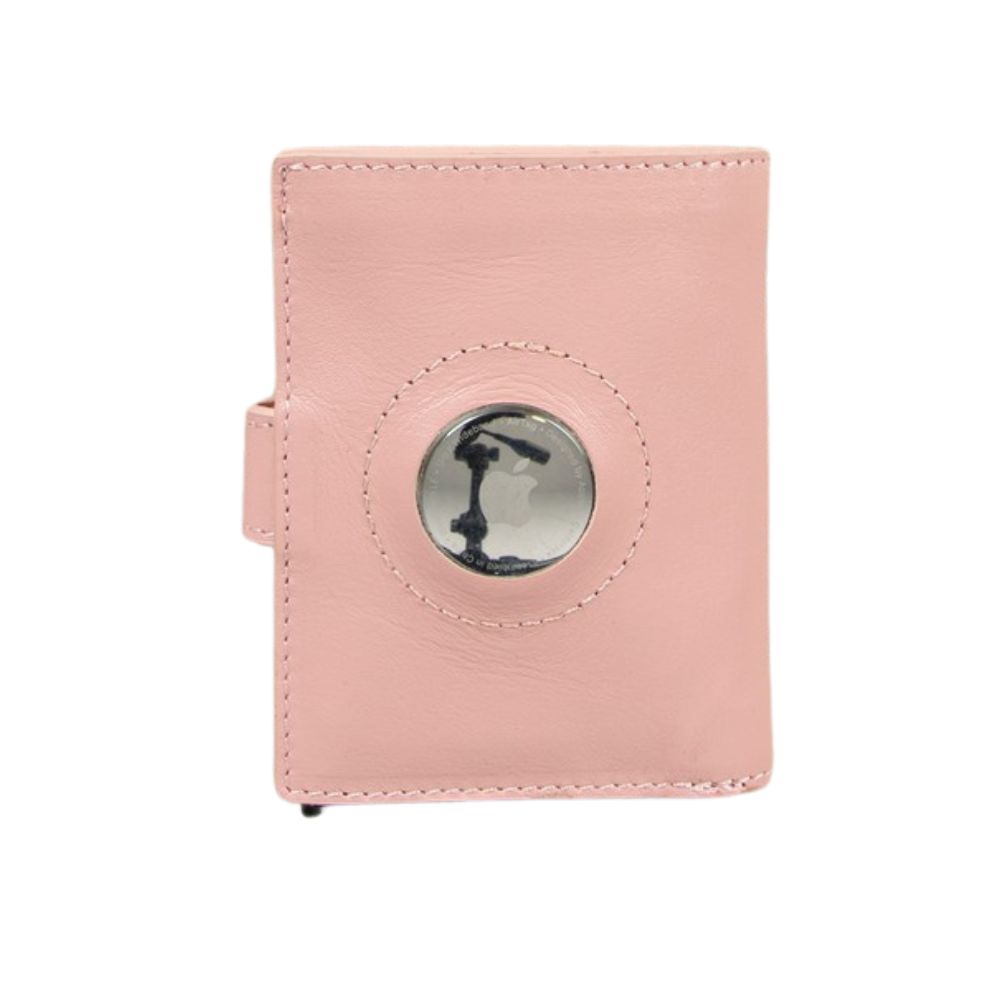 Palertag Deri̇ Cüzdan, Apple Ai̇rtag Uyumlu Pembe