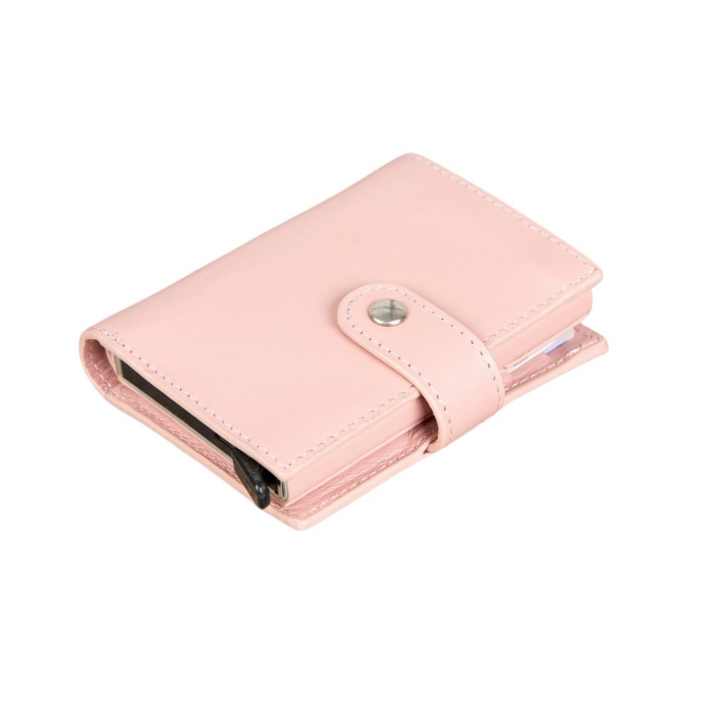 Palertag Deri̇ Cüzdan, Apple Ai̇rtag Uyumlu Pembe