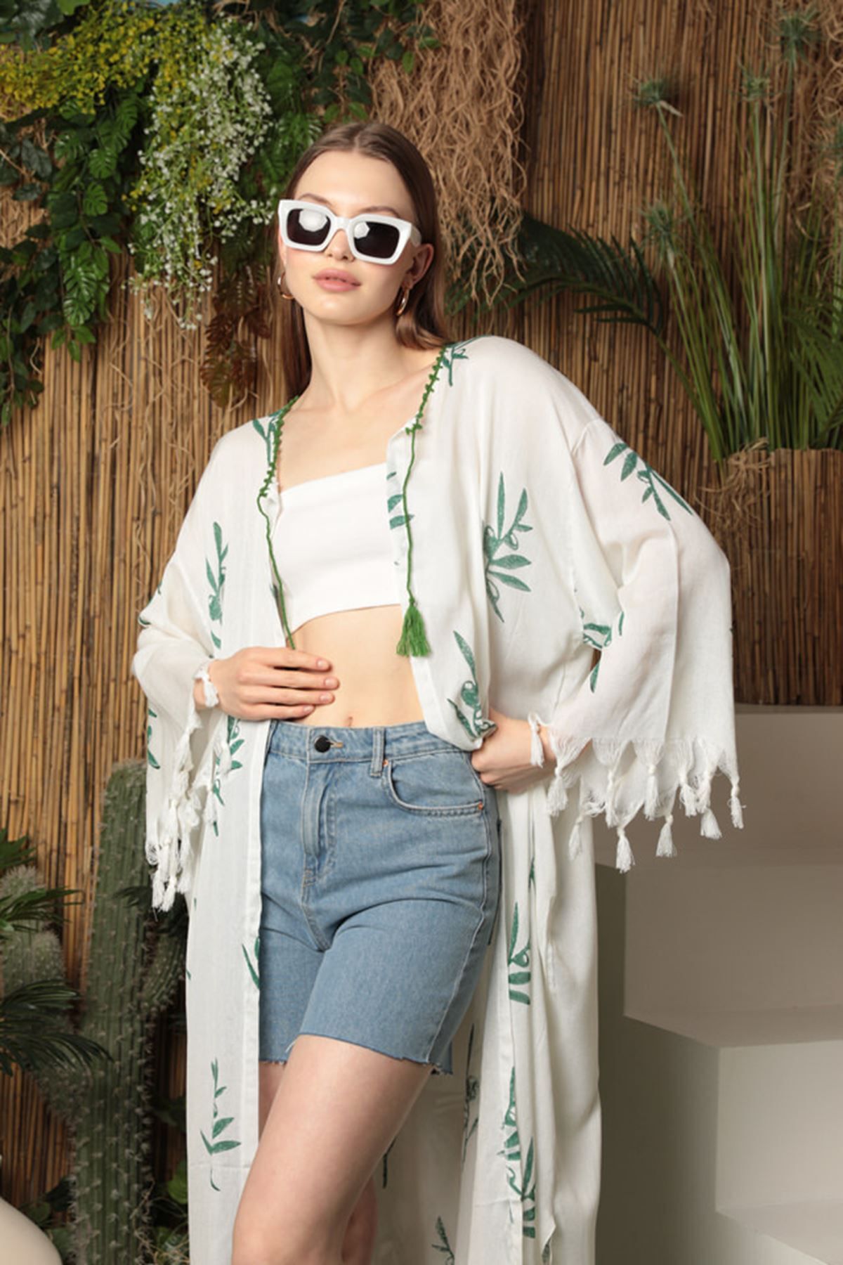 Pareo - Yeşi̇l Desenli̇