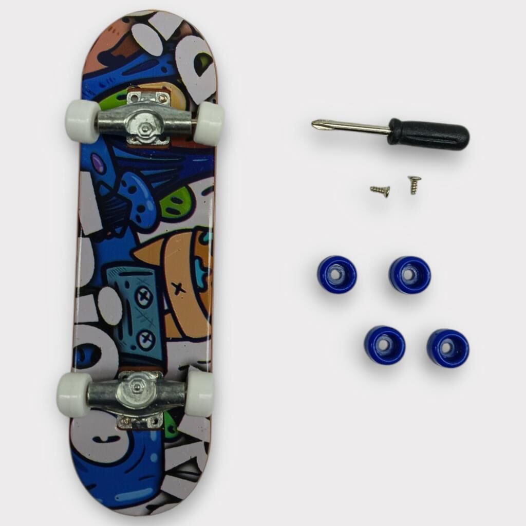 Parmak Kaykay Oyun Seti̇ - C