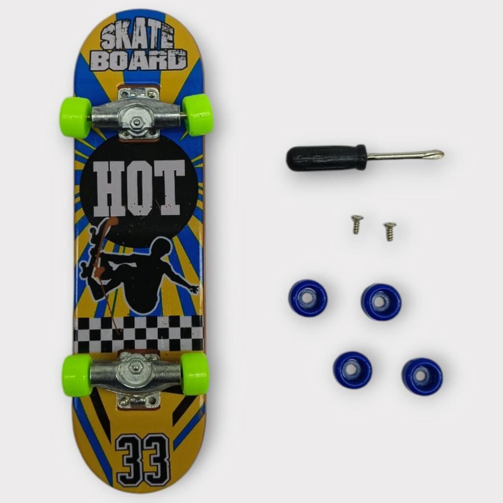 Parmak Kaykay Oyun Seti̇ - J