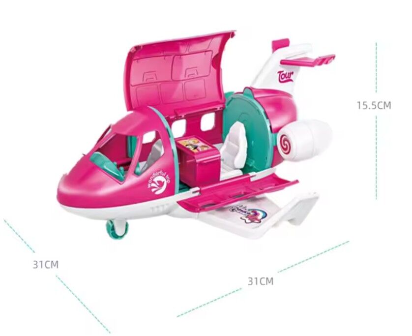 Pasi̇fi̇k Pembe Aksesuarlı Uçak 9045-11