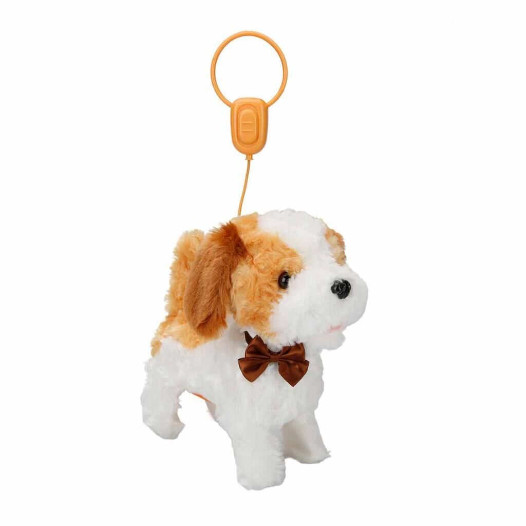 Peluş Yürüyen Sesli̇ Köpek Latte  - Ft-B023