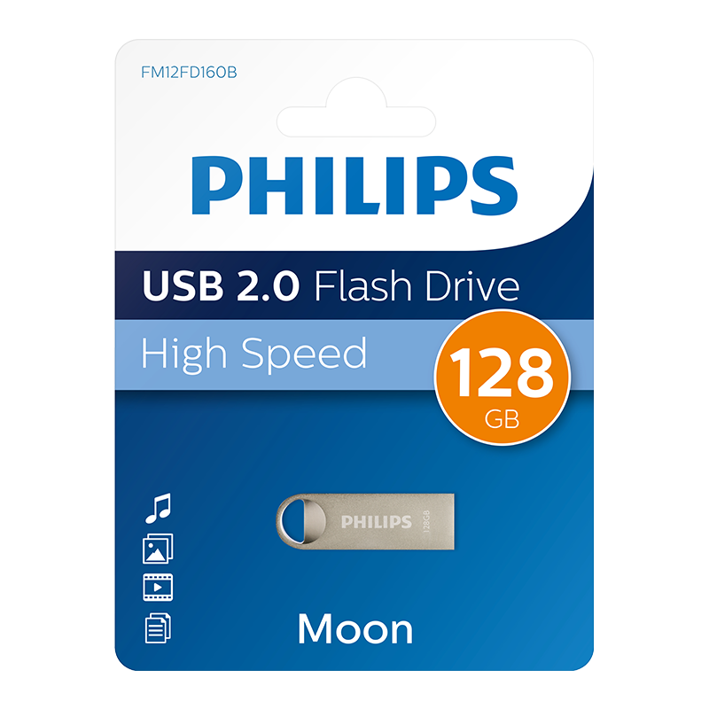 Phılıps 128Gb Usb 2.0 25/10Mb/S Fm12Fd160B/00