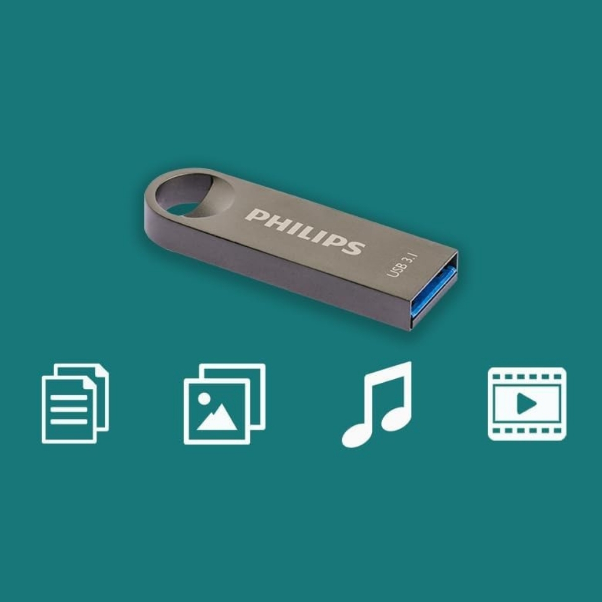 Phılıps 128Gb Usb3.1 100/150Mb/S Fm12Fd165B/00