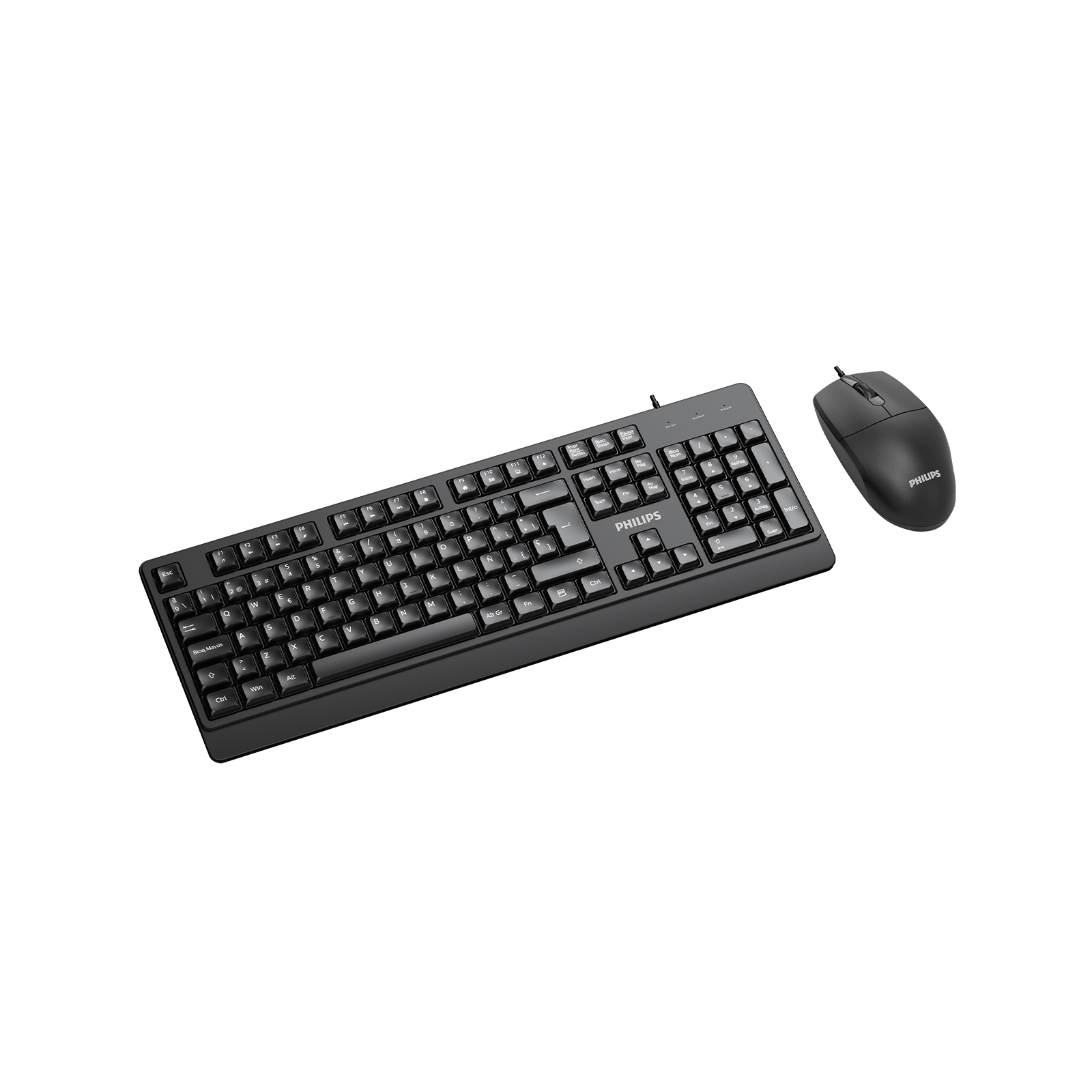 Phılıps Kablolu Klavye&Ampmouse Set Spt6247B Si̇yah