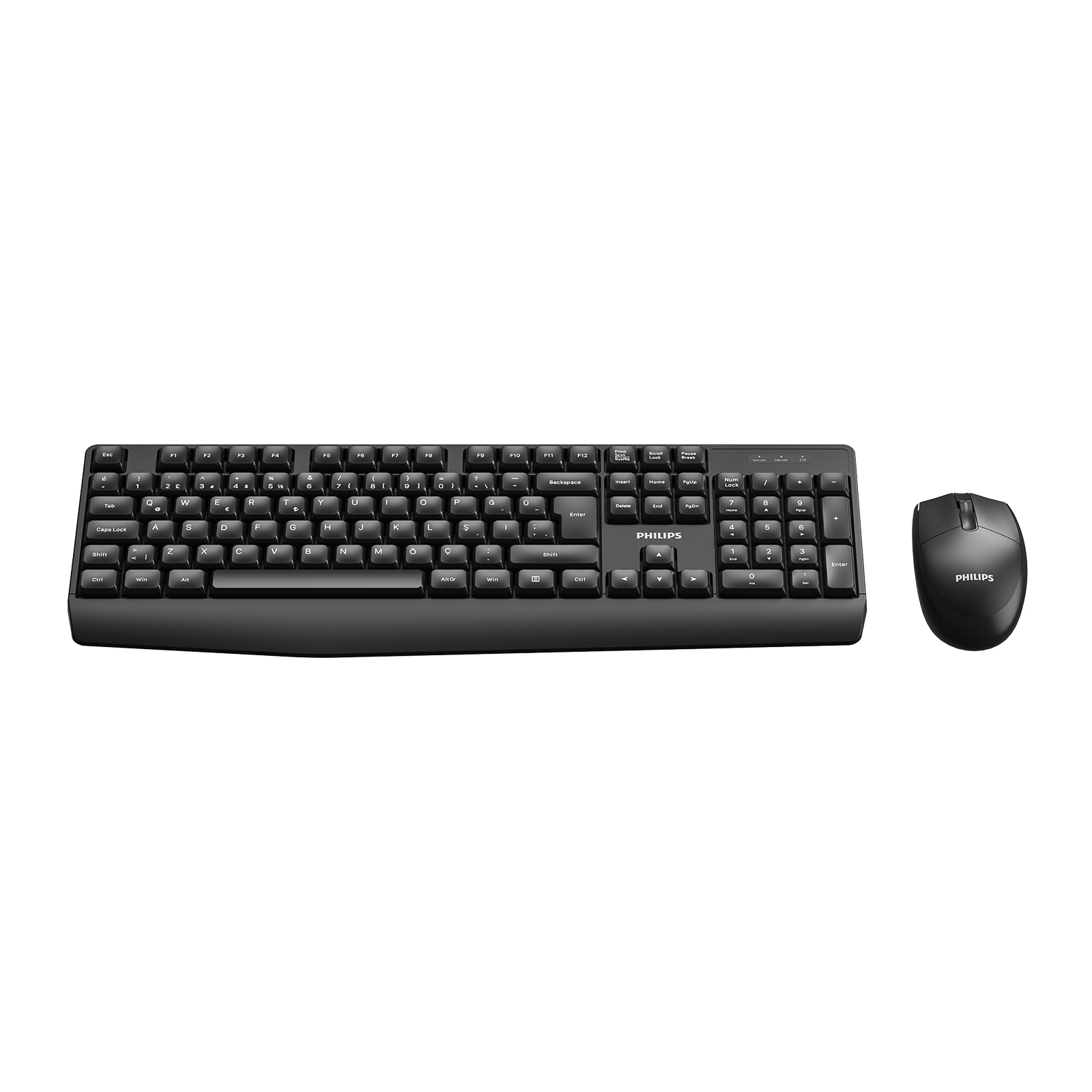 Phılıps Kablosuz  Klavye&Ampmouse Set Spt6337 Si̇yah
