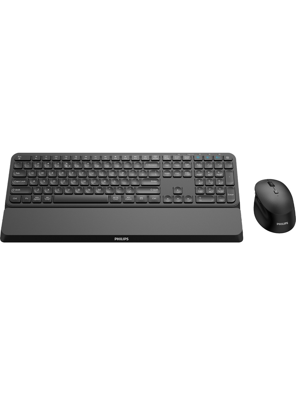 Phılıps Kablosuz  Klavye&Ampmouse Set Spt6607 Si̇yah
