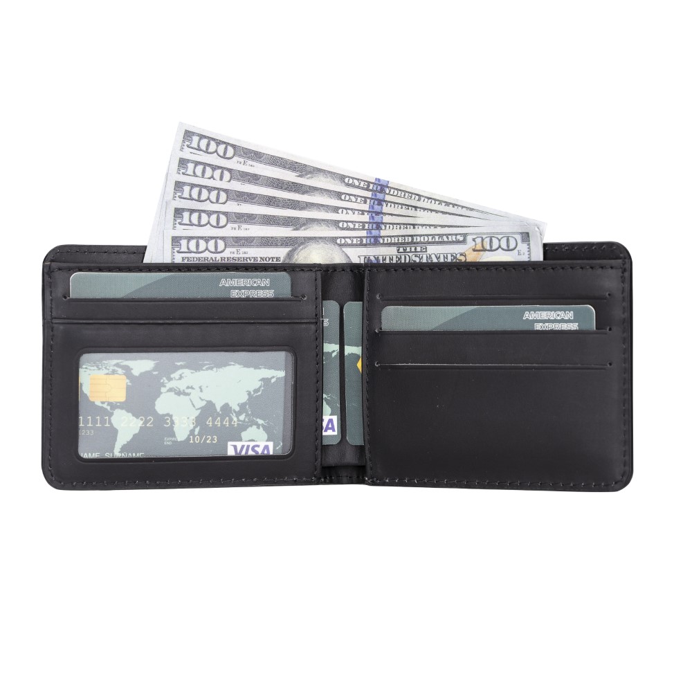 Pi̇er Deri̇ Erkek Cüzdan G1 Si̇yah