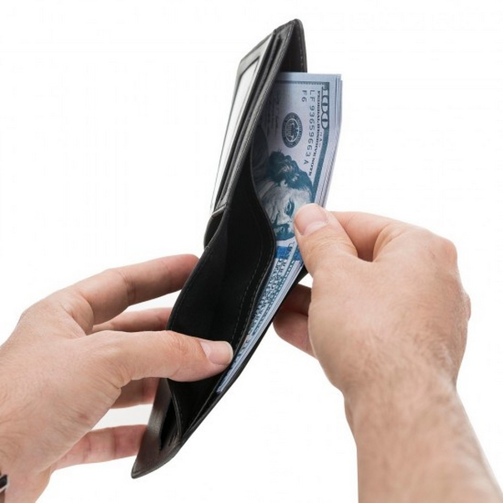 Pi̇er Deri̇ Erkek Cüzdan Rst1 Si̇yah