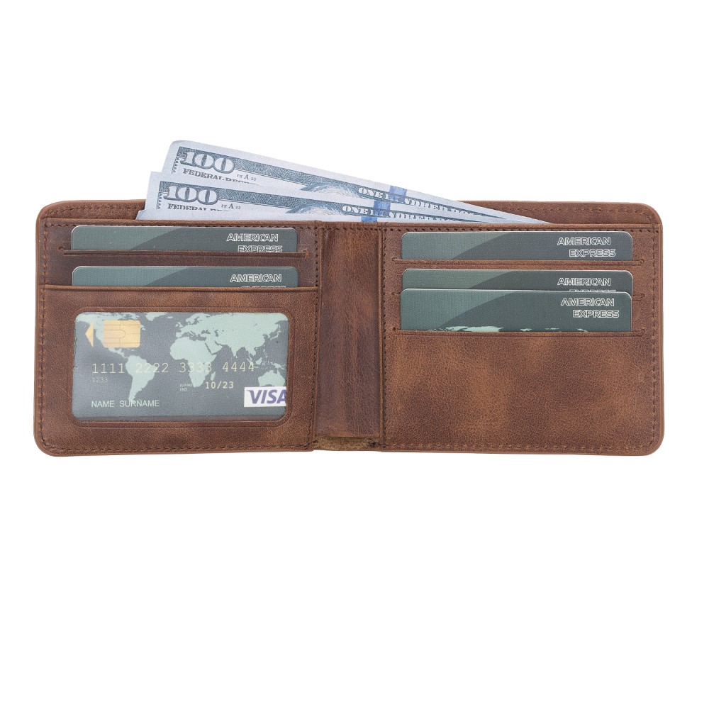 Pi̇er Deri̇ Erkek Cüzdan Tn02 Kahve