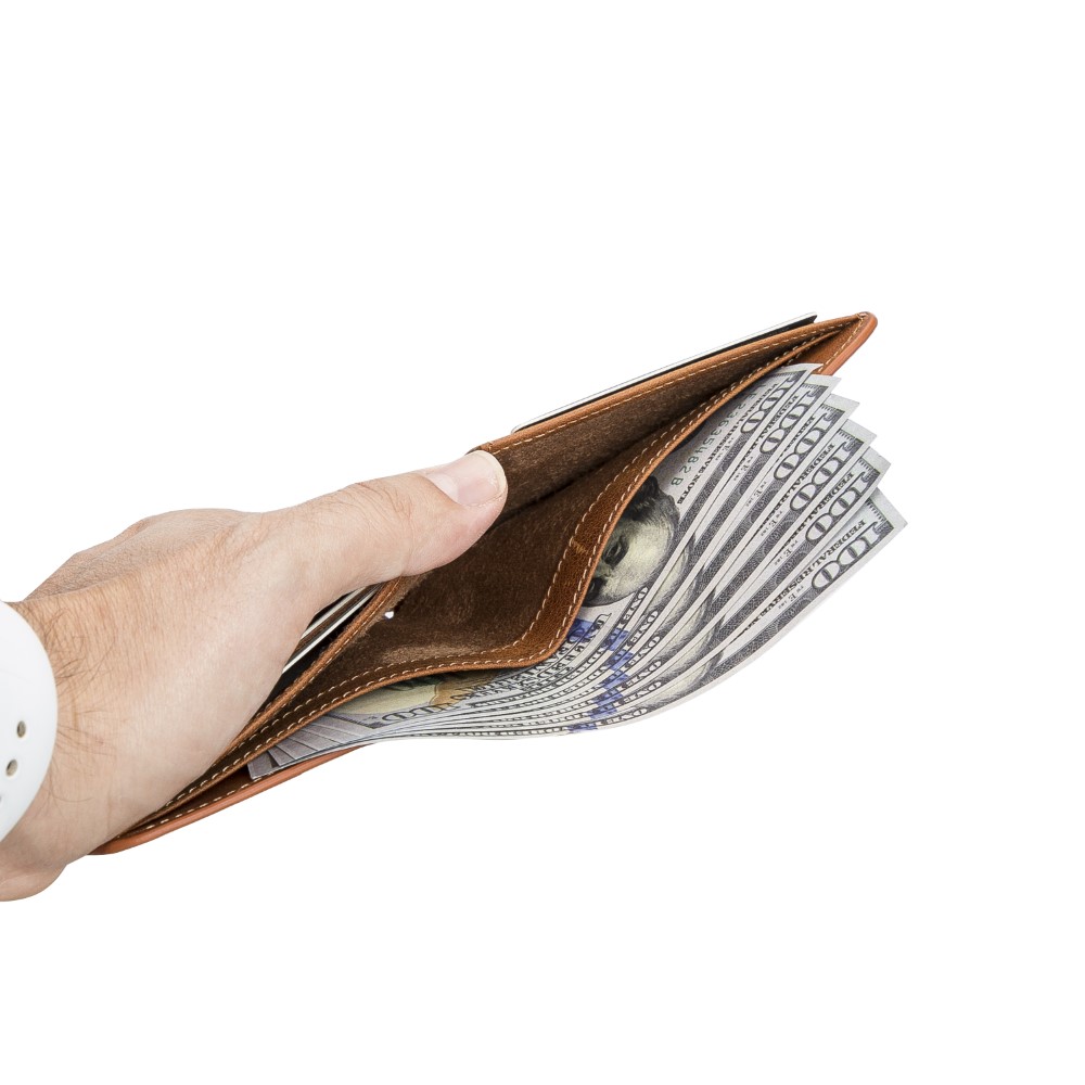 Pi̇er Deri̇ Erkek Cüzdan Tn11 Taba