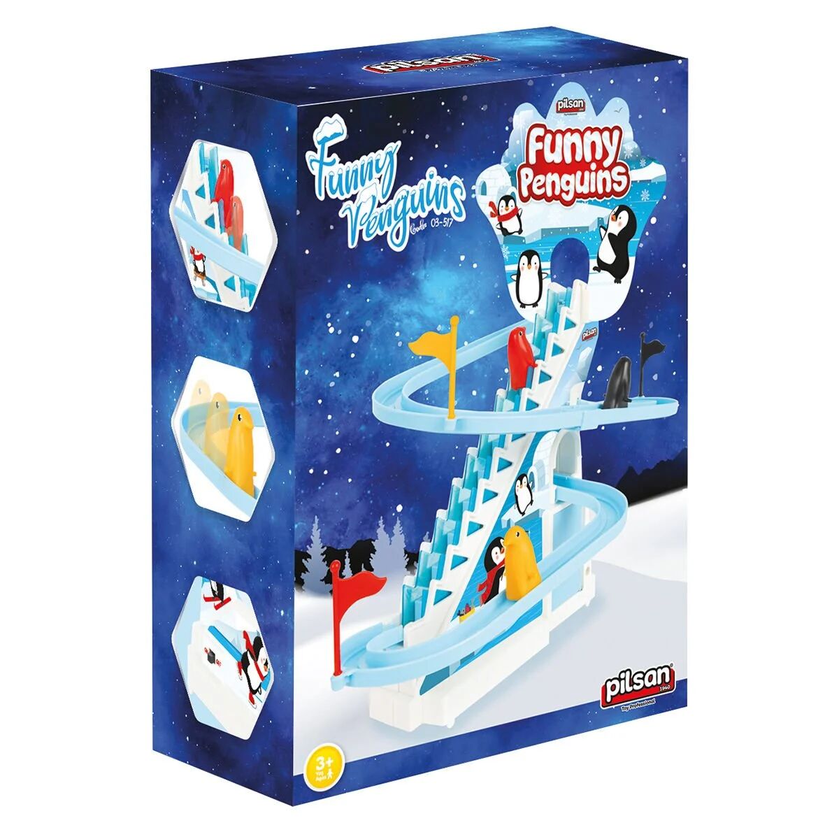 Pi̇lsan Funny Pengui̇ns 03-517