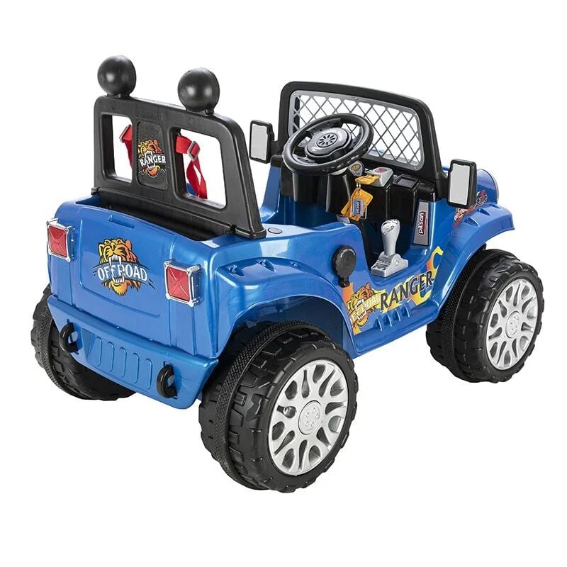 Pi̇lsan Ranger Uzaktan Kumandalı Akülü Araba 12 Volt 05-107 Metali̇k Mavi̇