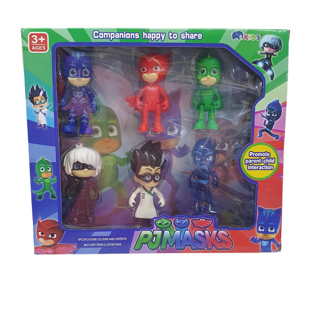 Pj Mask 6 Lı Fi̇gür Set - 1166