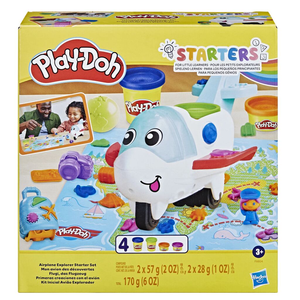 Play Doh Starters Eğlenceli̇ Uçak Oyunu F8804