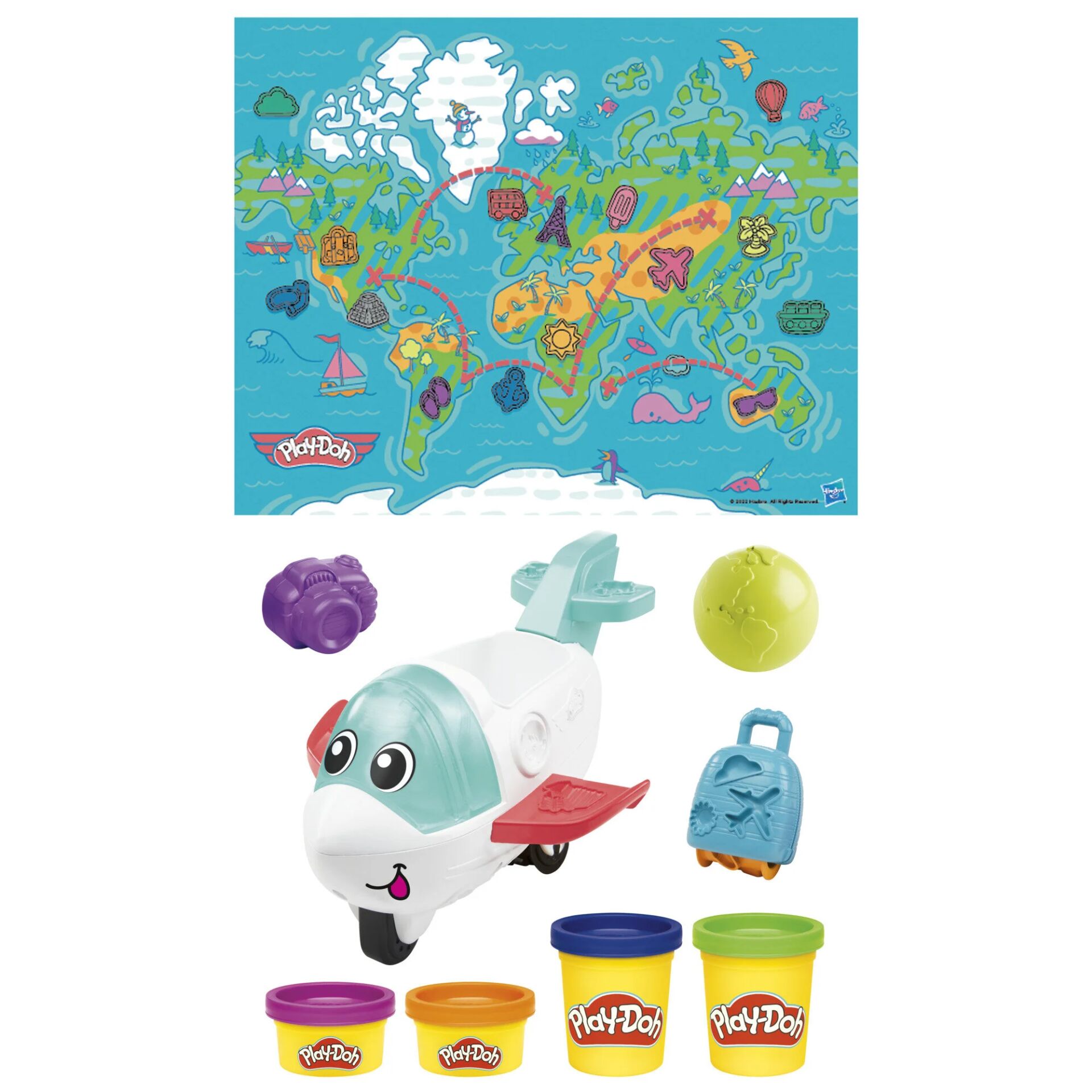 Play Doh Starters Eğlenceli̇ Uçak Oyunu F8804