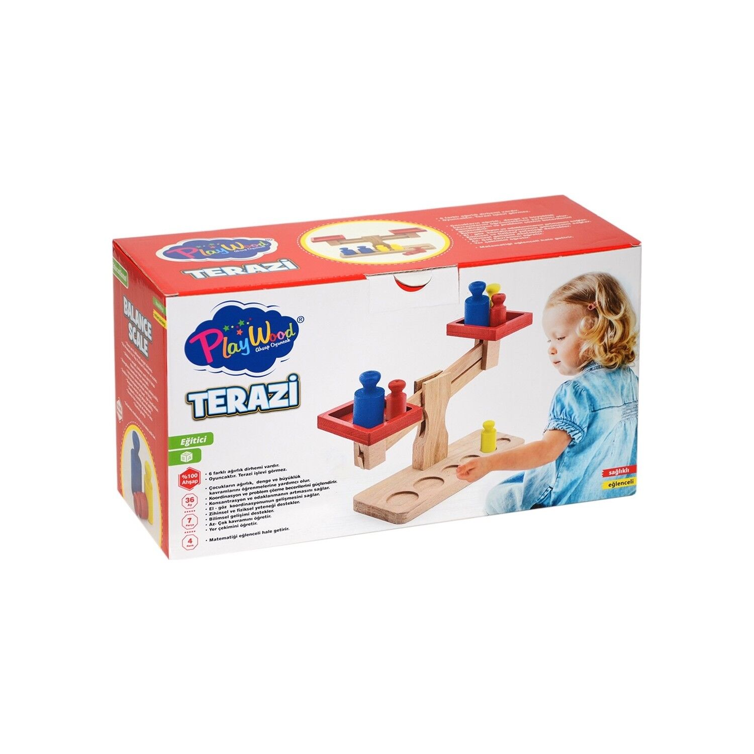 Play Wood Ahşap Kutulu Terazi̇ 313