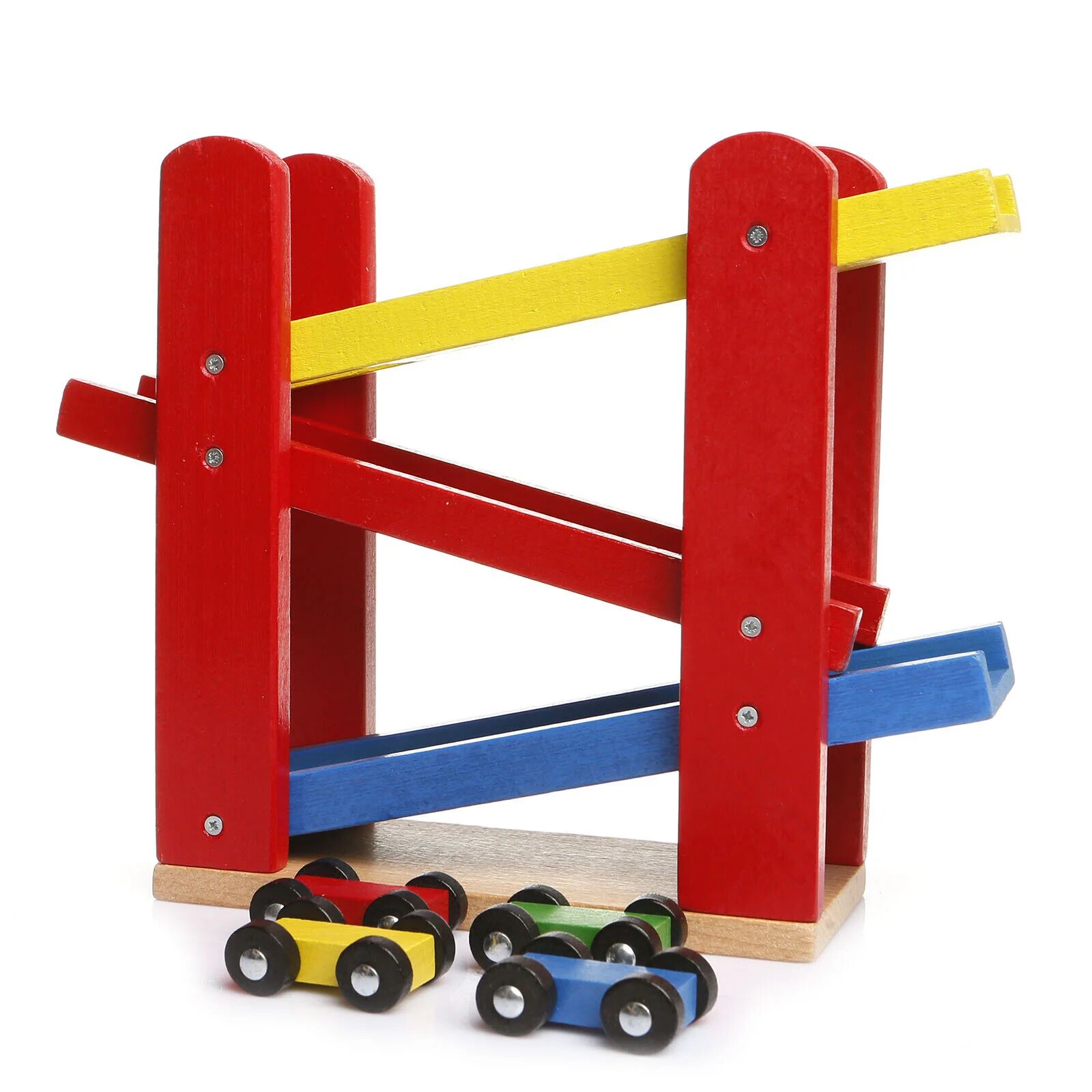 Play Wood Ahşap Otopark 5 Araba İlaveli̇ 382