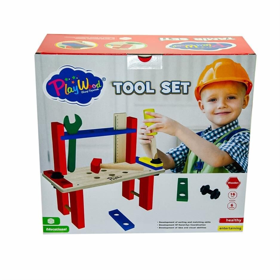 Play Wood Ahşap Tami̇r Seti̇ 397