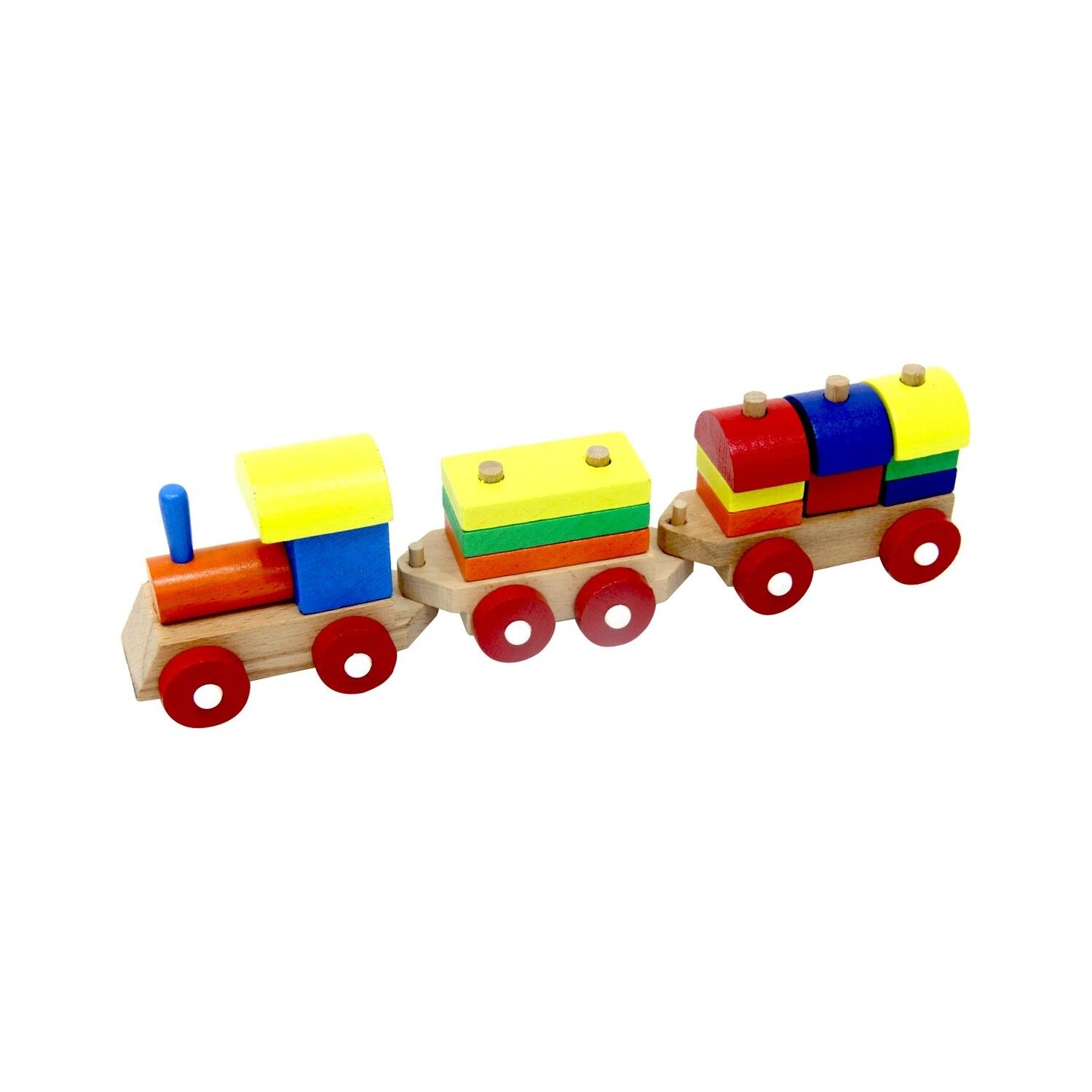 Play Wood Eği̇ti̇ci̇ Ahşap Bloklu Bultak Tren 351