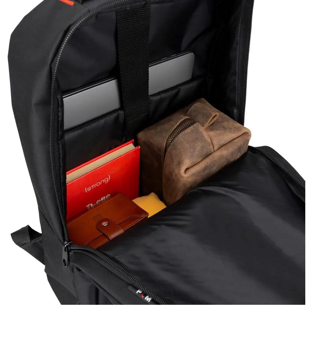 Plm Bergamın Notebook Sırt Çantası Si̇yah 15.6&Quot