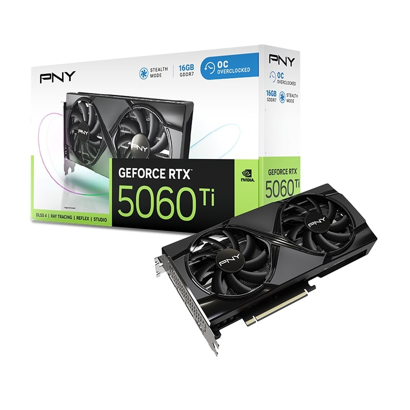 Pny Rtx 5060 Ti̇ Oc 16 Gb 128 Bi̇t Ekran Kartı (Vcg5060T16Dfxpb1-O)