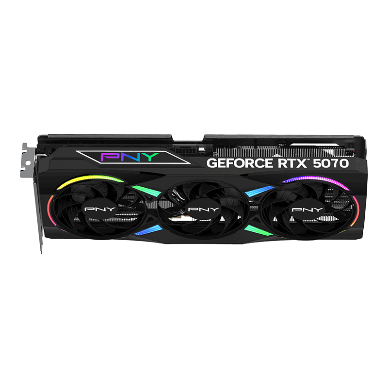 Pny Rtx5070 Argb Epıc-X Rgb 12Gb Gddr7 192Bi̇t (Vcg507012Tfxxpb1-O)