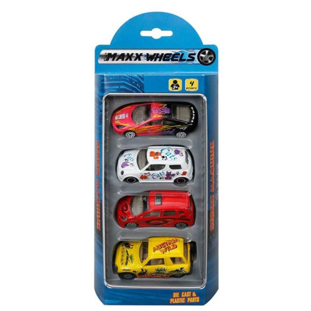 Pt-2050 - Maxx Wheels 4Lu Arac Setı 6Ast