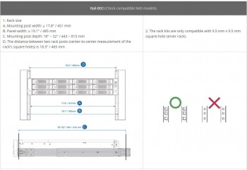 Qnap Raıl-B02 Rack Ti̇pi̇ Model İ&ccedil;i̇n Ray Takımı (Resmi̇ Di̇stri̇b&uuml;t&ouml;r Garanti̇li̇)