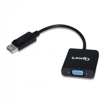Qport Q-Dp-Vga Dp To Vga Çevi̇ri̇ci̇