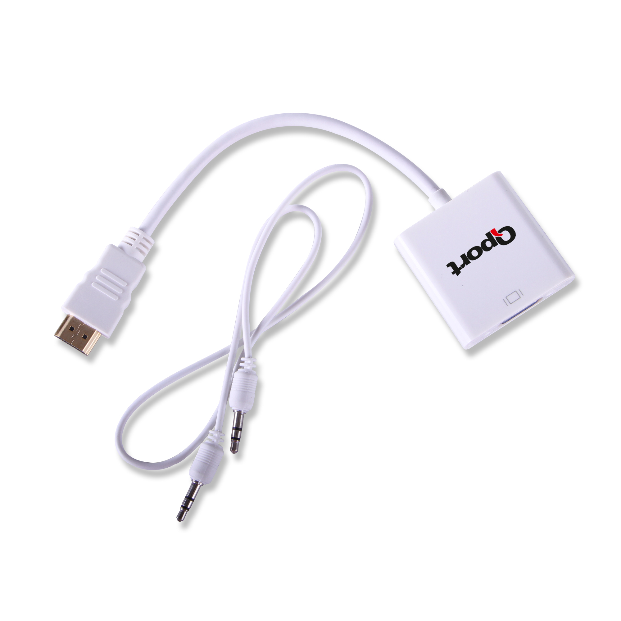 Qport Q-Hd-Vgj Hvj Hdmı To Vga Çevi̇ri̇ci̇