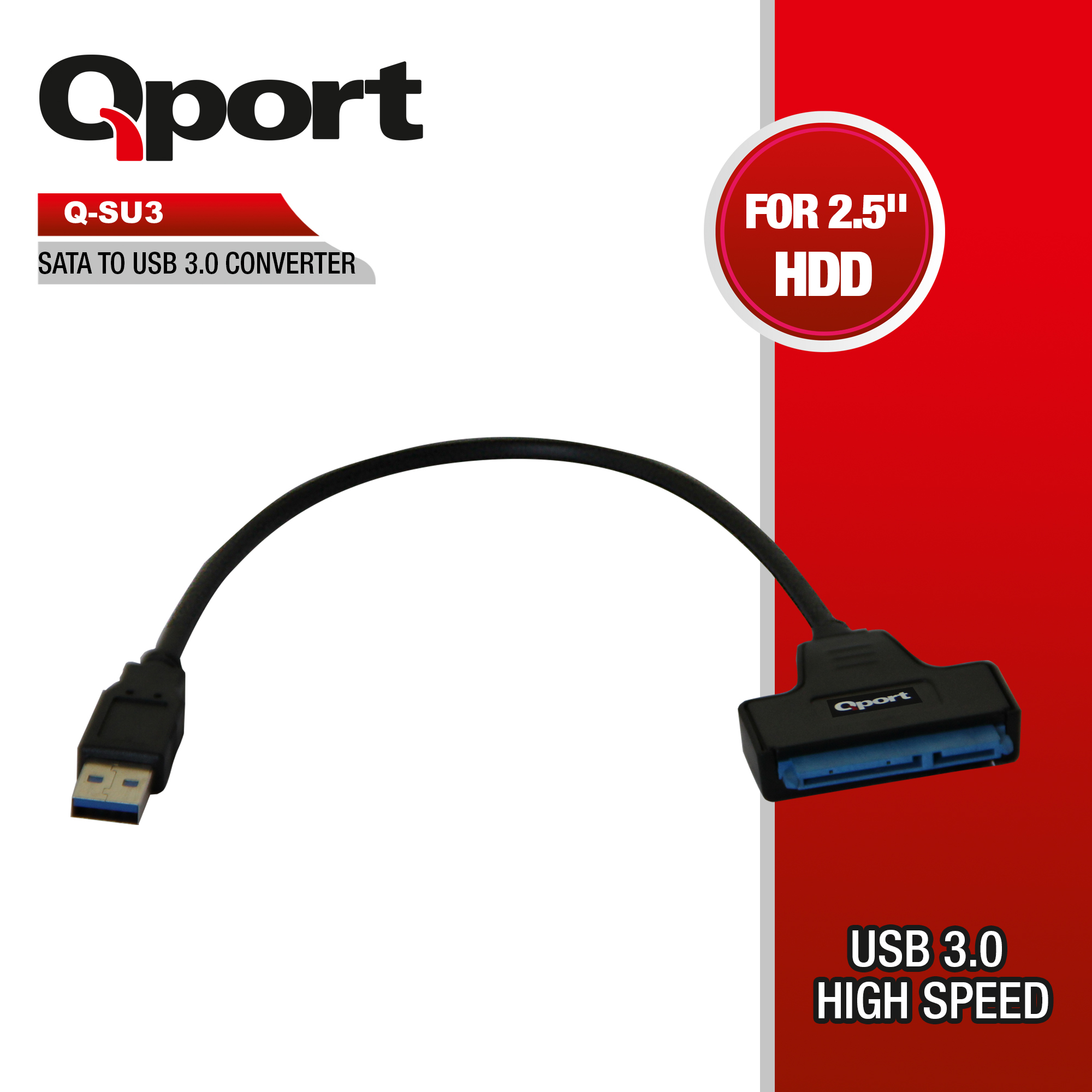 Qport Q-Su3 Sata To Usb 3.0 Çevi̇ri̇ci̇