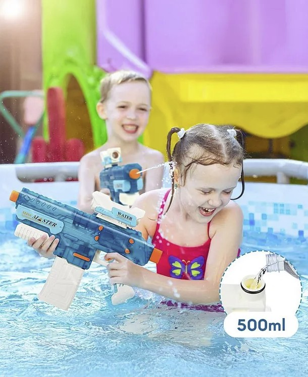 Qs811-198 Şarjlı Su Tabancası 8 Metre 500 Ml