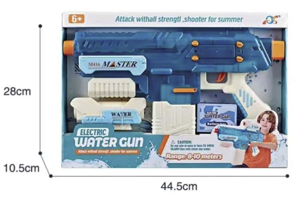 Qs811-198 Şarjlı Su Tabancası 8 Metre 500 Ml