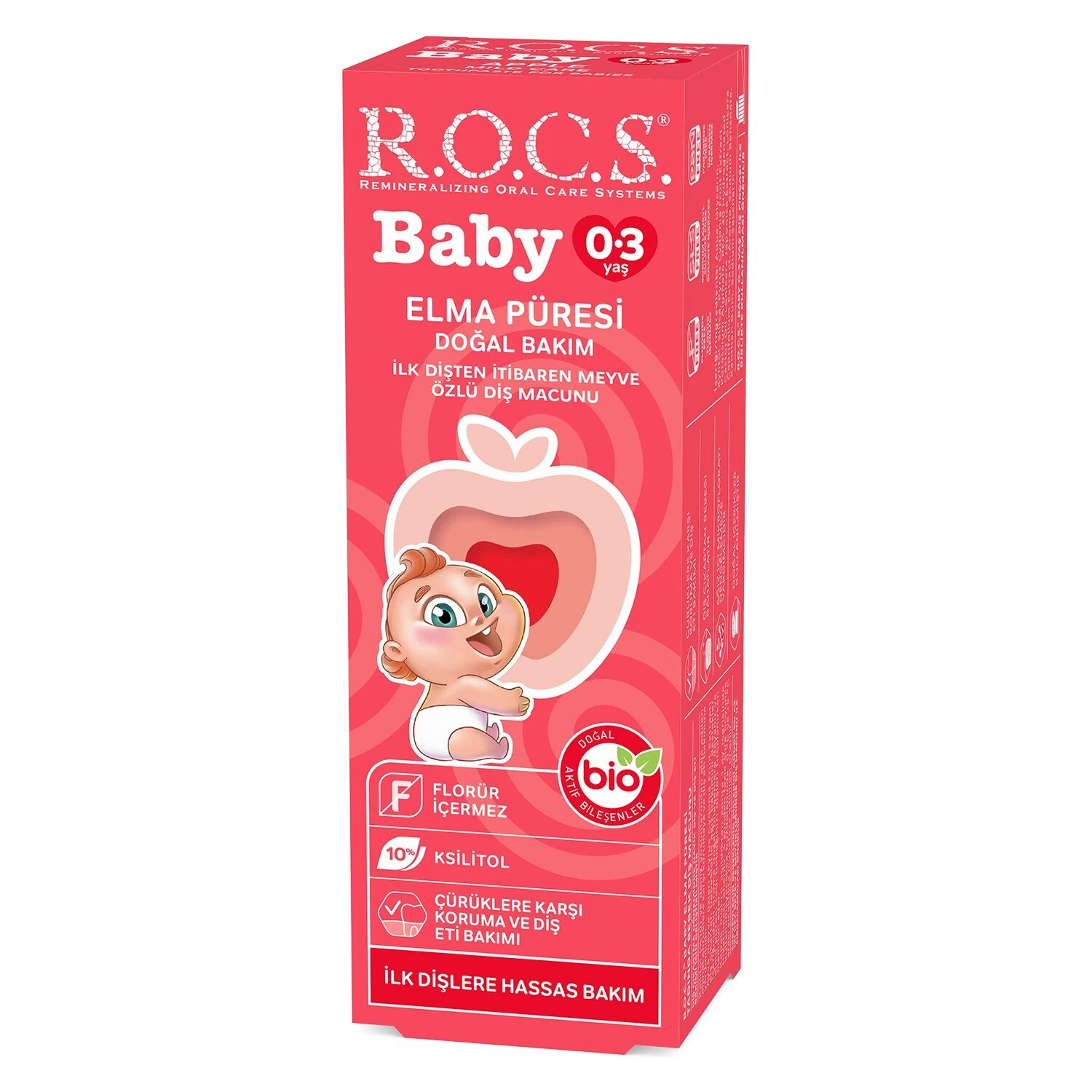 R.o.c.s.baby Di̇ş Macunu 35Ml 0-3 Yaş Elma